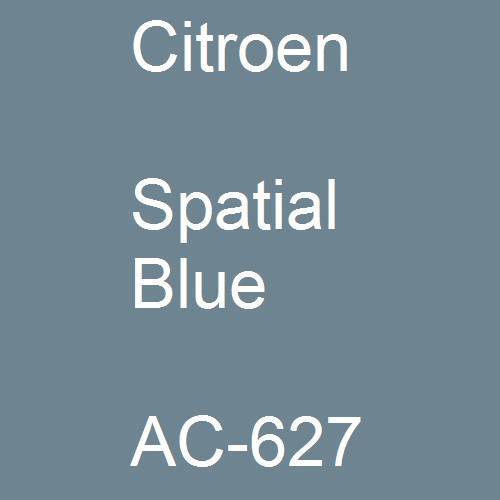 Citroen, Spatial Blue, AC-627.